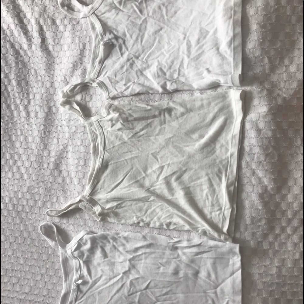 girls white cami 3 set